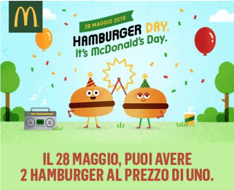 hamburger day mcdonalds