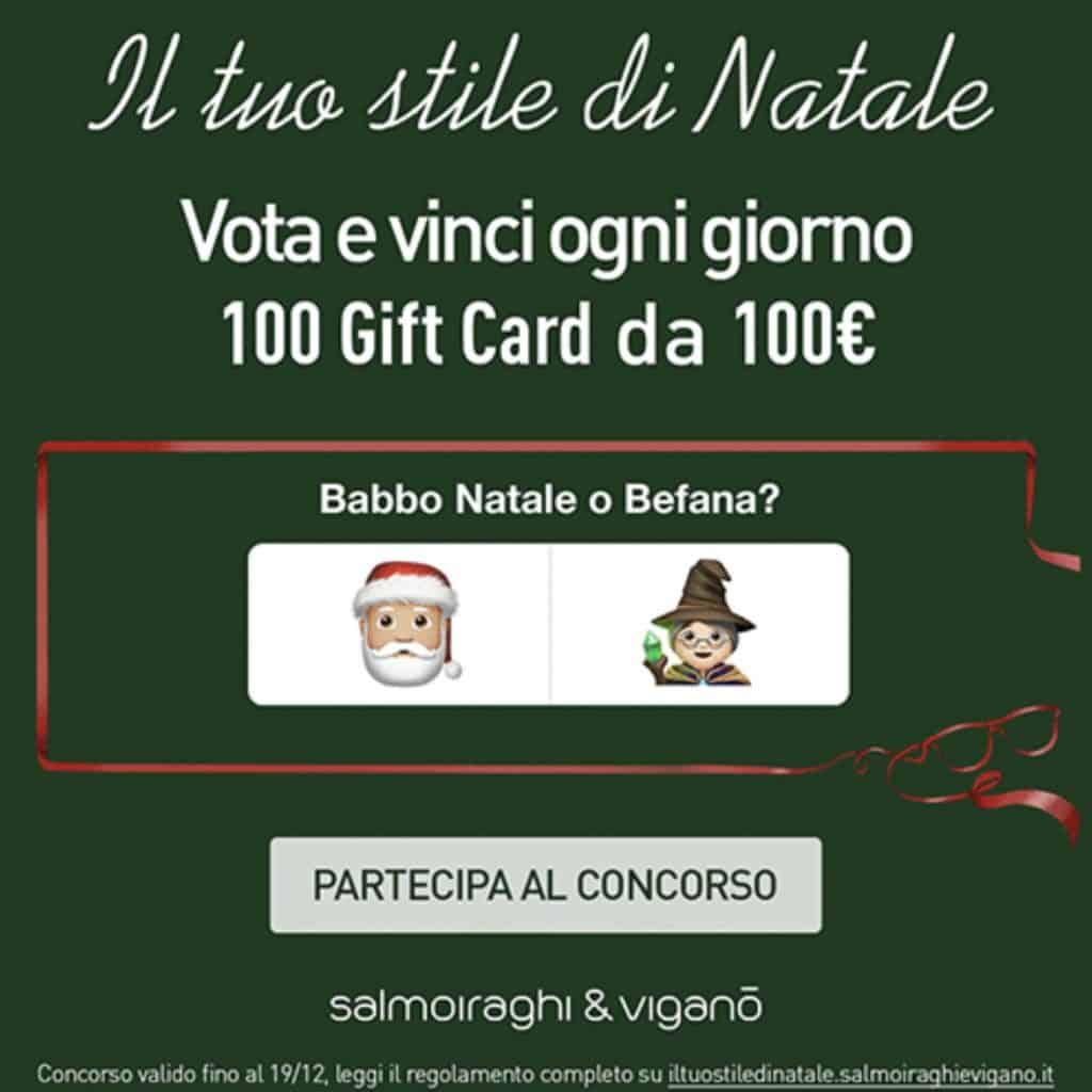 Salmoiraghi & Viganò offre 100 Gift Card da 100€ 